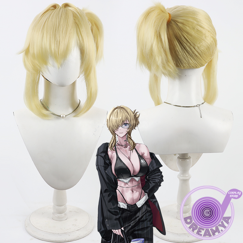 Anime Cosplay Wig Heat Resistant - Парик для косплея Grave Nikke Goddess