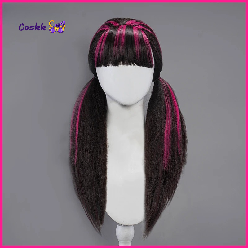Anime Cosplay Wig Heat Resistant - Парик для косплея Дракулауры, длинные волосы