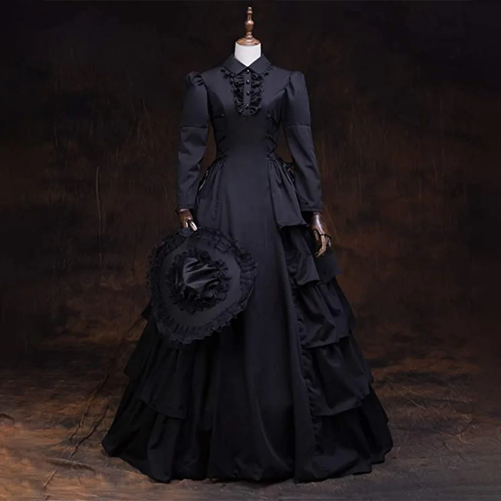 Medieval Renaissance Dress Women - Средневековый викторианский ретро-костюм принцессы для женщин,