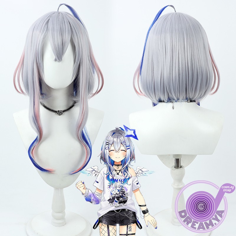 Anime Cosplay Wig Heat Resistant - Парик для косплея Amane Kanata Vtuber