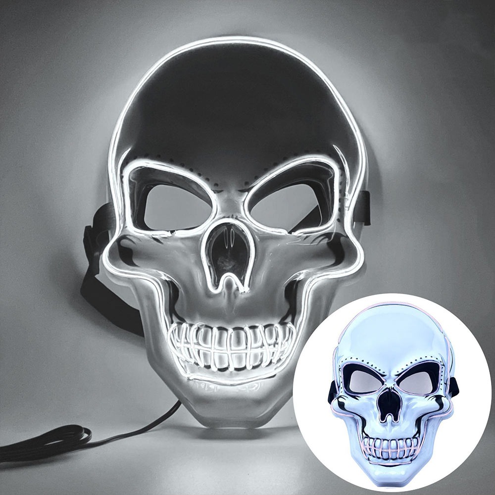 Led Purge Mask Halloween - Мода Ужас Хэллоуин Череп Маска Хэллоуин