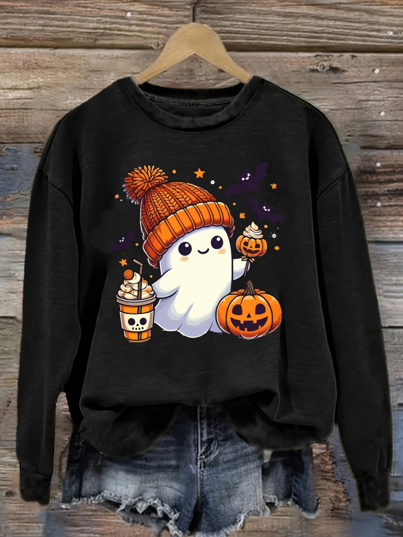 Costumes - Женская повседневная футболка с длинным рукавом