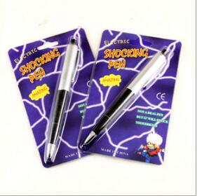 Shock Pen Prank Toy - Очень забавная ручка-электрошокер: прикольный гаджет, шуточный