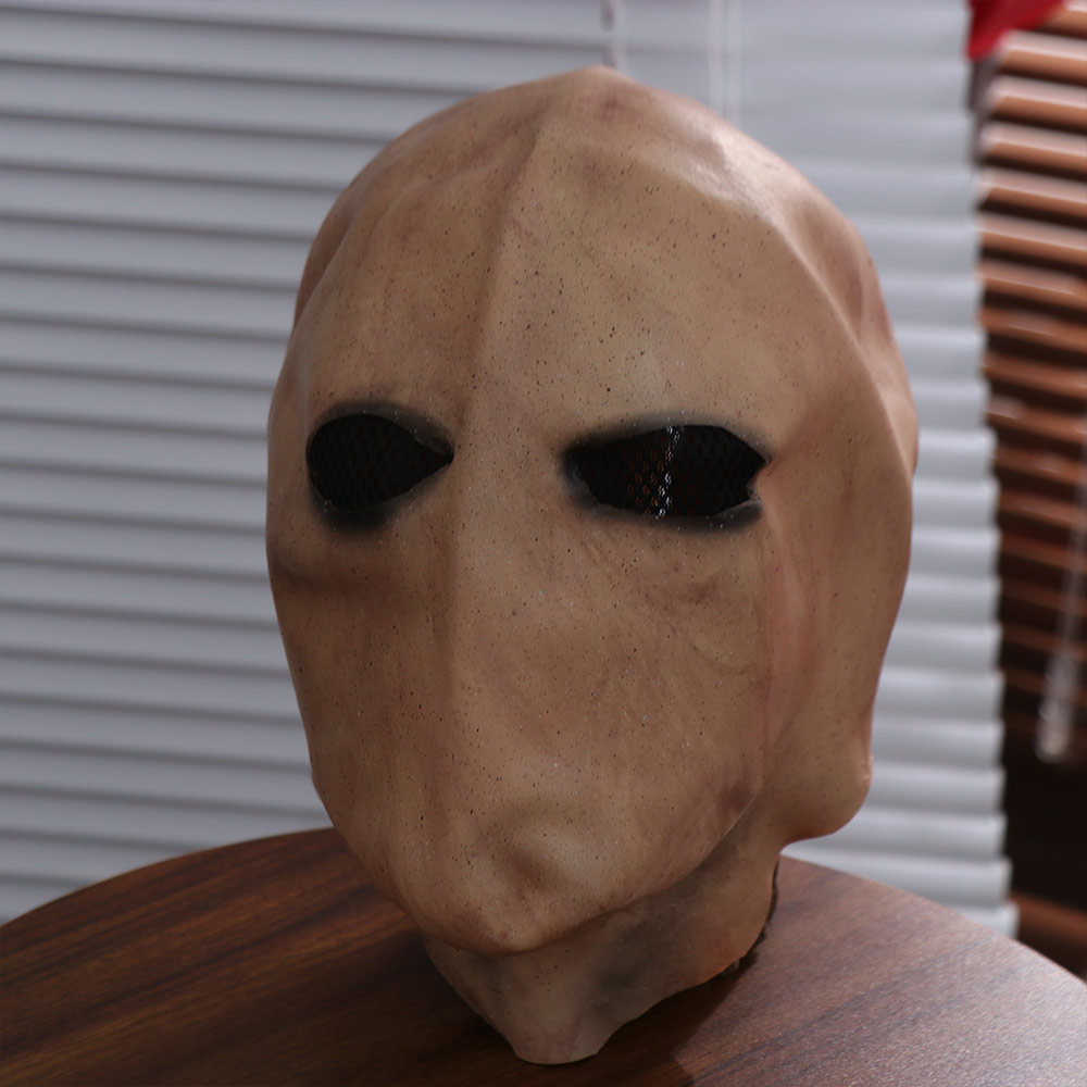 Latex Alien Mask Realistic - Безликий человек, маска стройдермана на Хэллоуин,