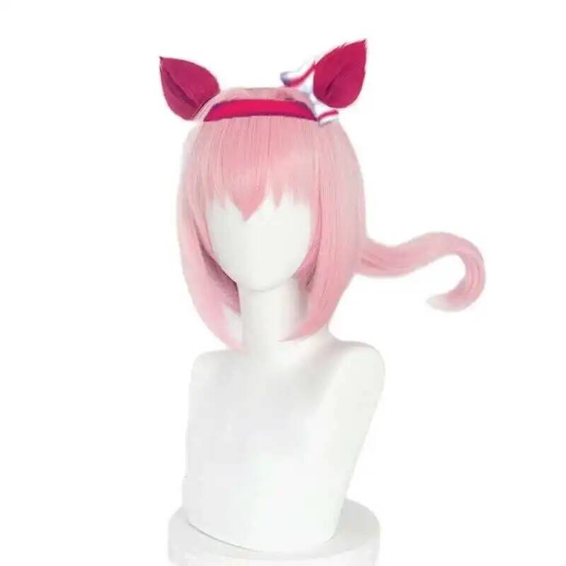 Anime Cosplay Wig Heat Resistant - Uma Musume Haru Urara Косплей Парик