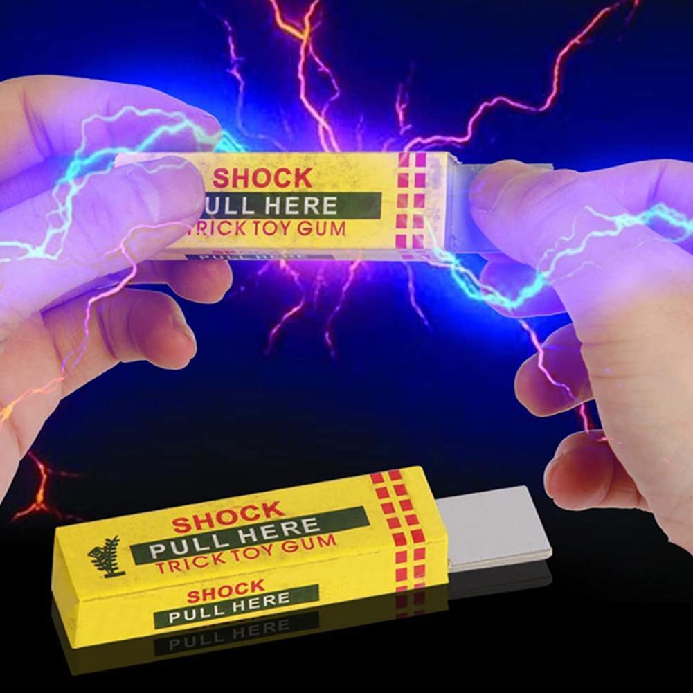 Shock Pen Prank Toy - Жевательная резинка-розыгрыш с электрическим шоком: игрушка-сюрприз,
