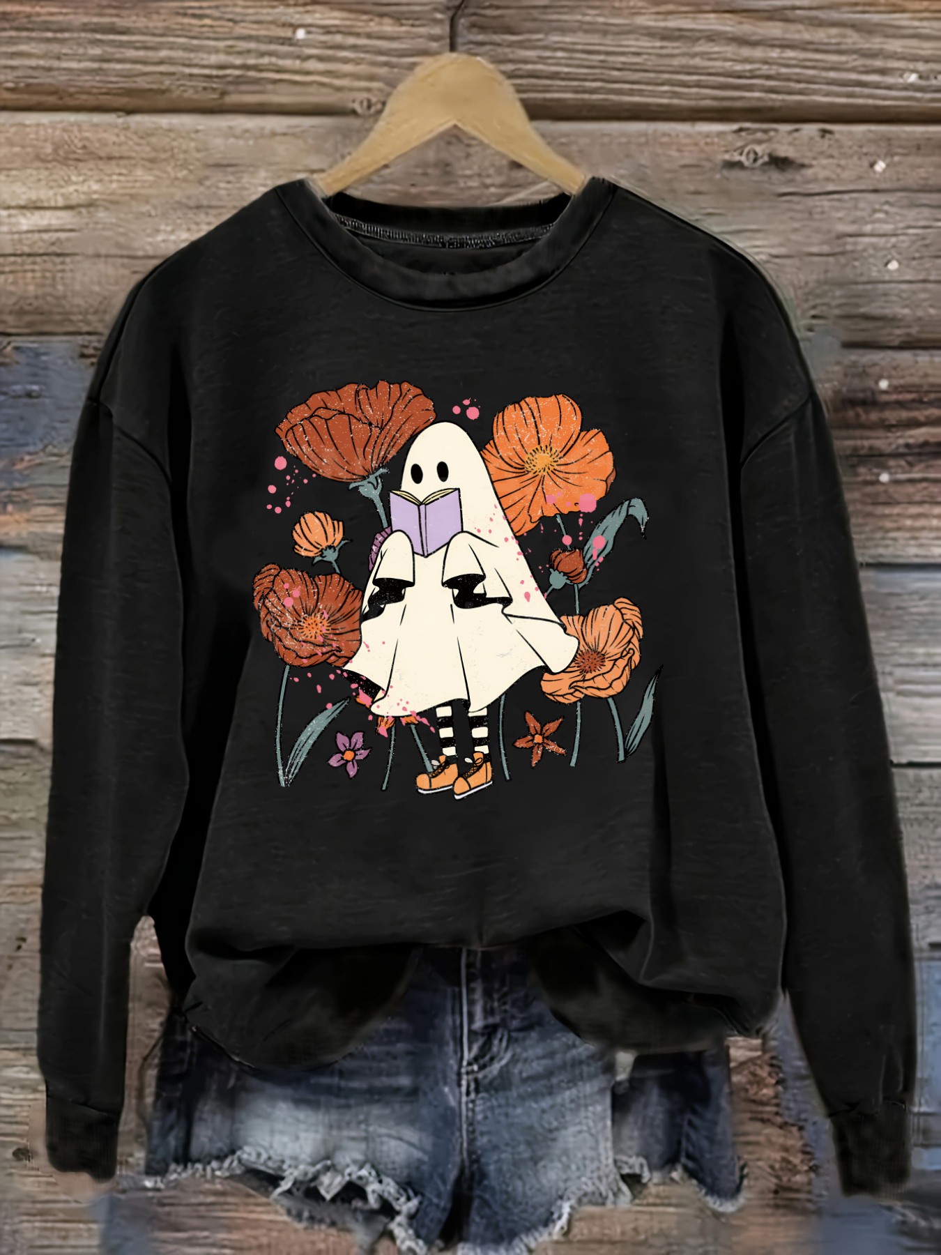 Costumes - Женская повседневная футболка с длинным рукавом