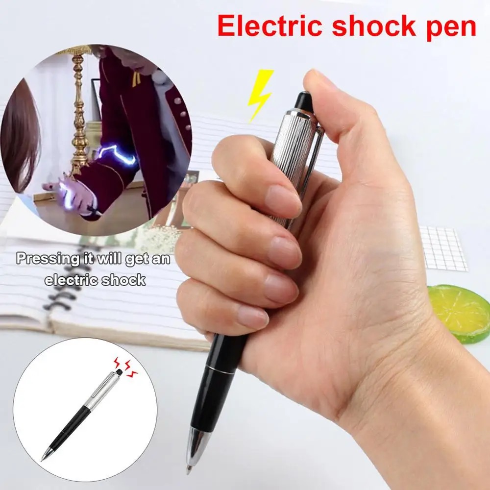 1 шт. креативная ручка-шокер,  – обзор и цена Shock Pen Prank Toy