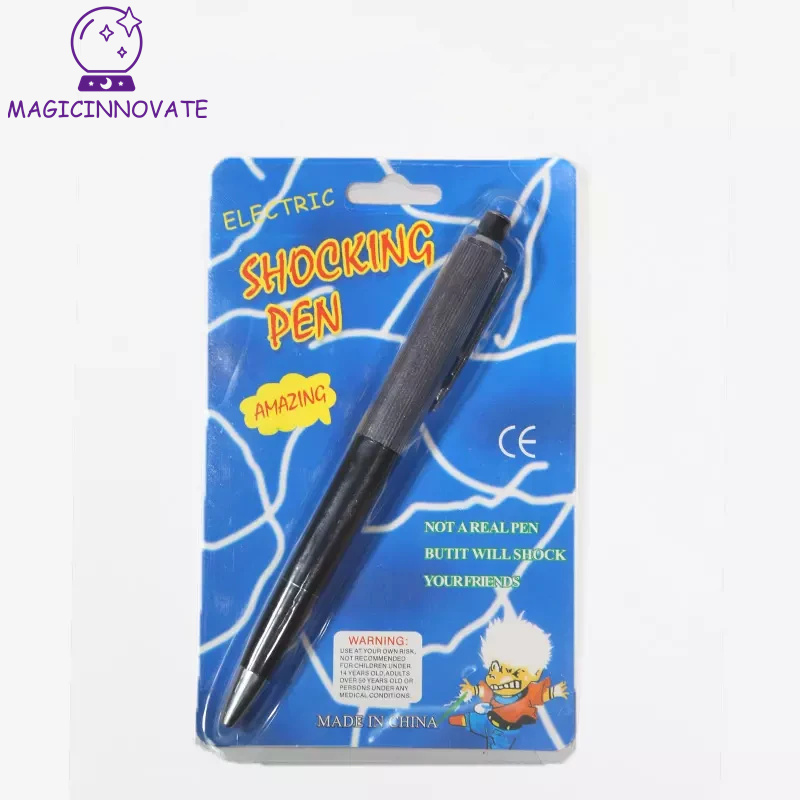 Очень забавная ручка с электро – обзор и цена Shock Pen Prank Toy