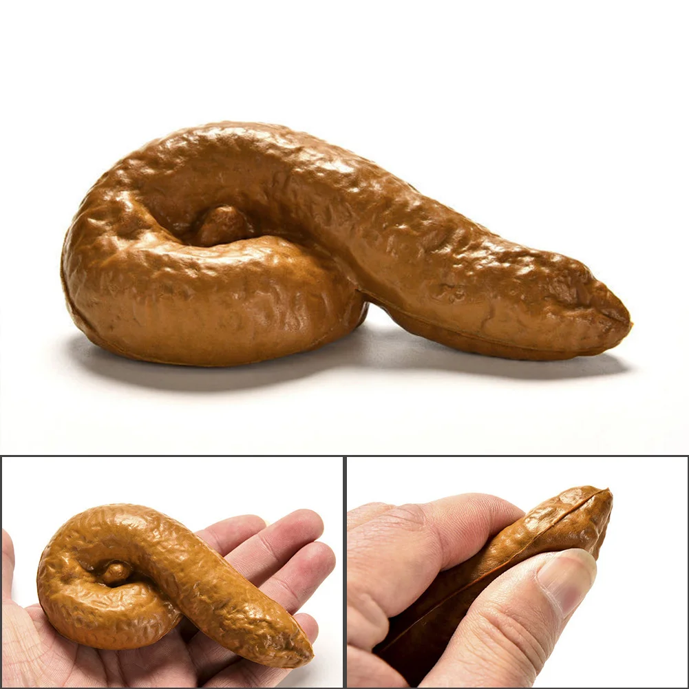 3 шт., реалистичные мягкие под – обзор и цена Fake Poop Gag Gift