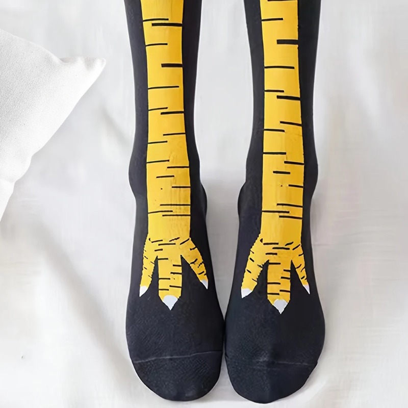 1/2/5 пар женских гольфов до к – обзор и цена Funny Chicken Leg Socks