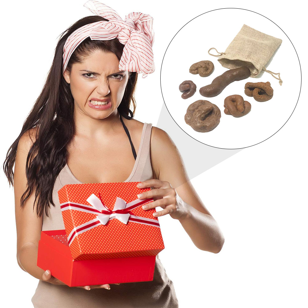 6 шт./компл., игрушка для розы – обзор и цена Fake Poop Gag Gift