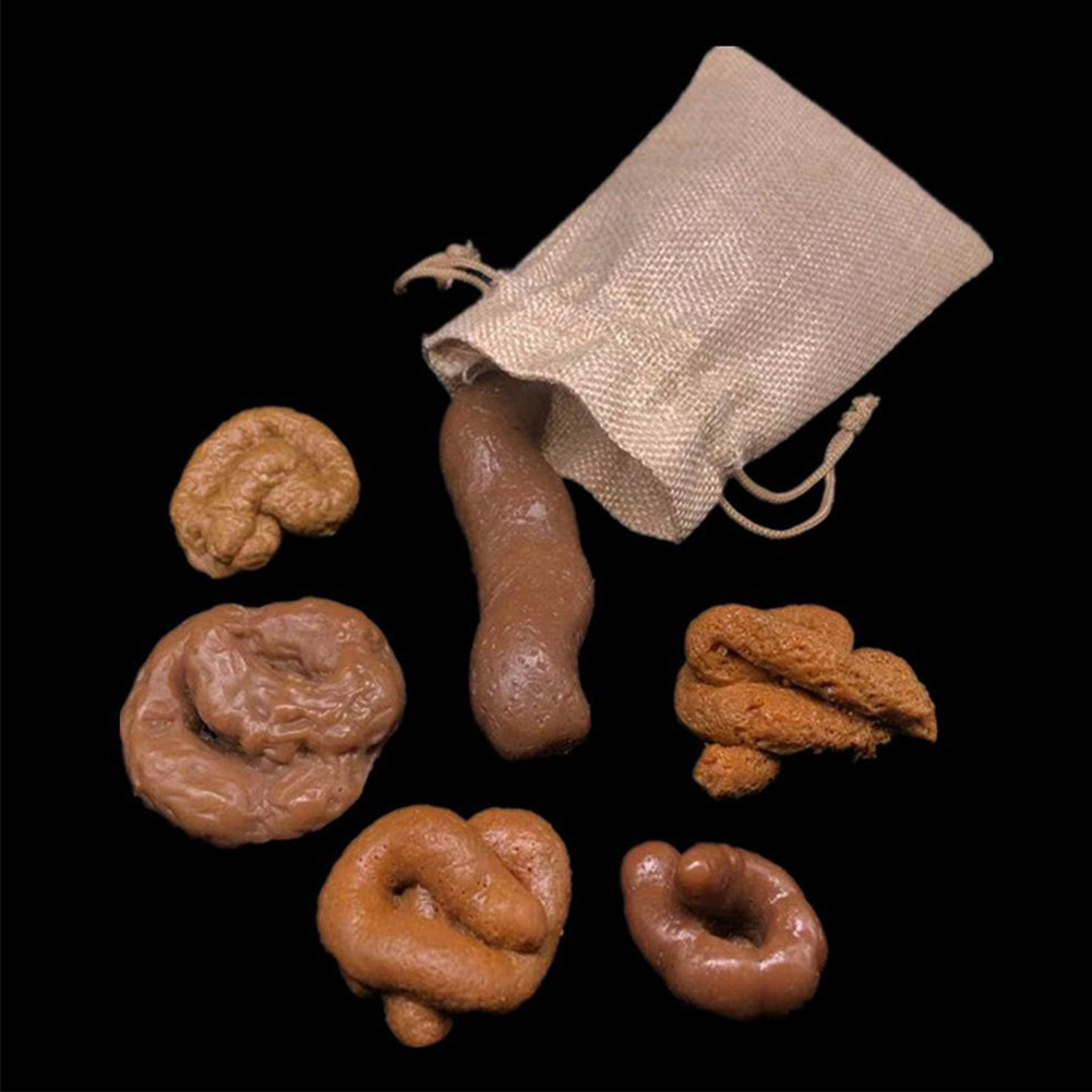 6 шт./компл., игрушка для розы – обзор и цена Fake Poop Gag Gift