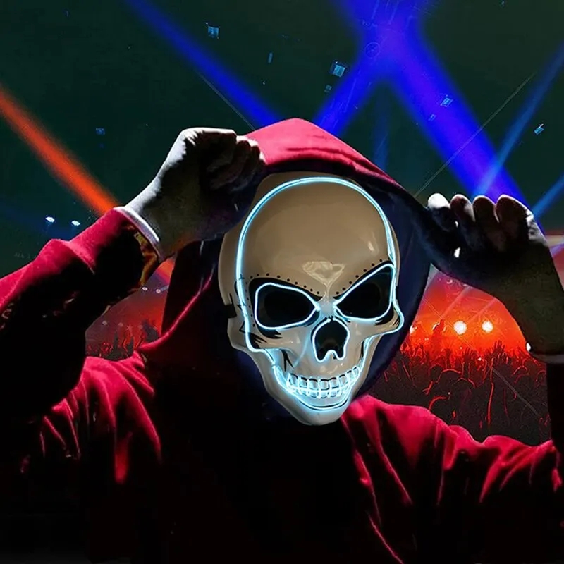 Очищающая маска для взрослых н – обзор и цена Led Purge Mask Halloween