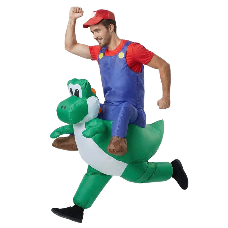 Костюм для выступления на вече – обзор и цена Inflatable Dinosaur Costume Adult