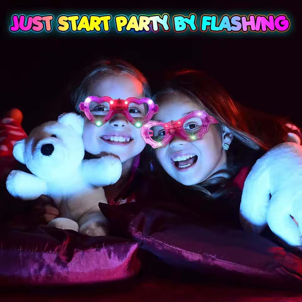 Светящиеся в темноте очки опто – обзор и цена Glow In The Dark Party Glasses
