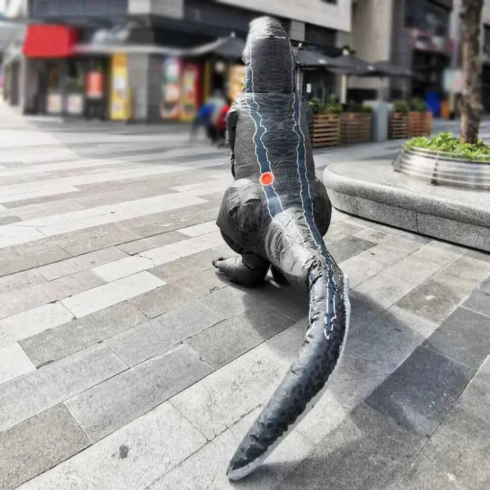 Надувной костюм динозавра T-RE – обзор и цена Inflatable Dinosaur Costume Adult