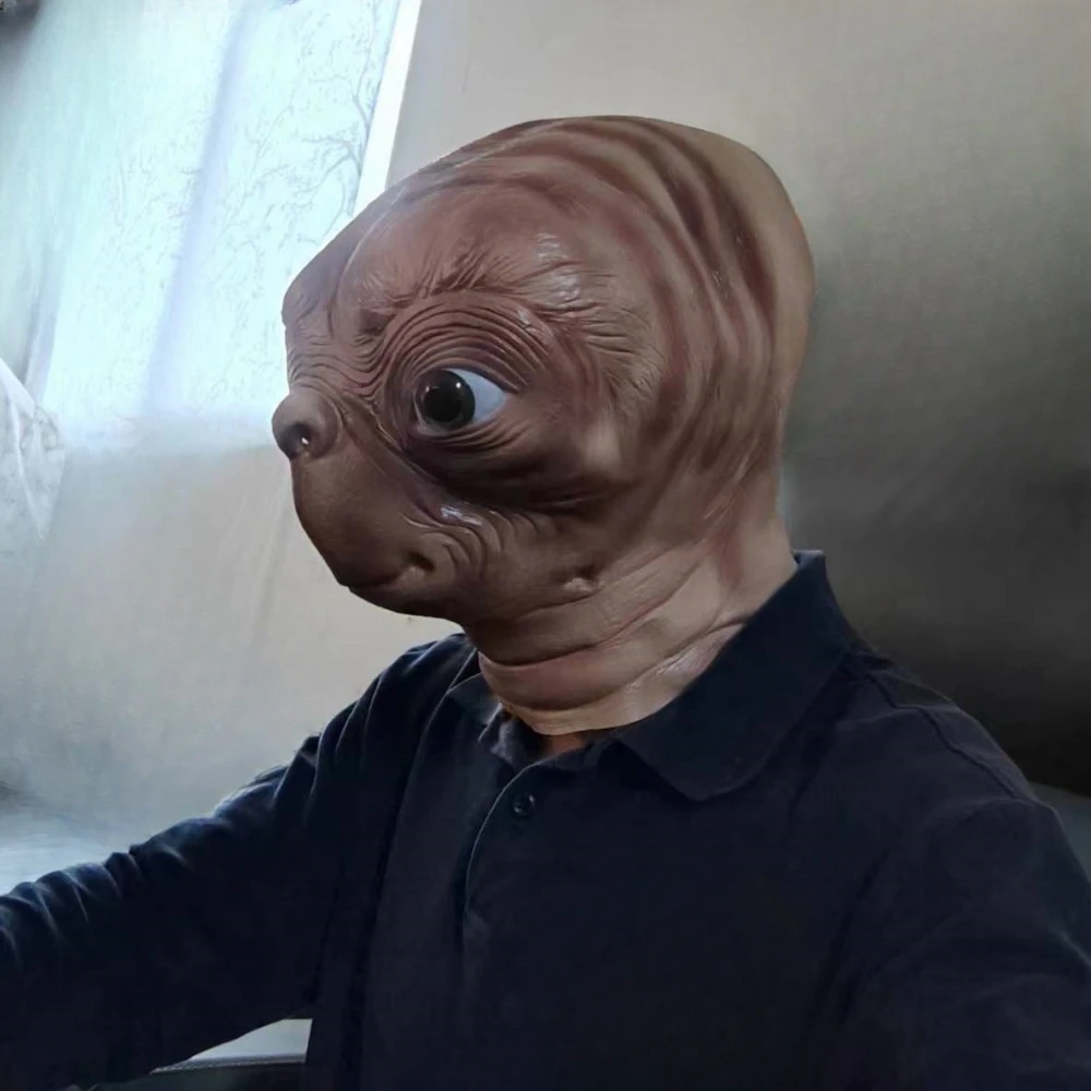 Реалистичная латексная маска E – обзор и цена Latex Alien Mask Realistic