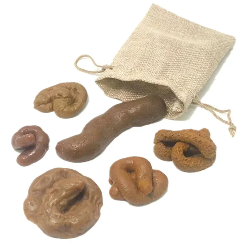 6 шт. реалистичные поддельные  – обзор и цена Fake Poop Gag Gift