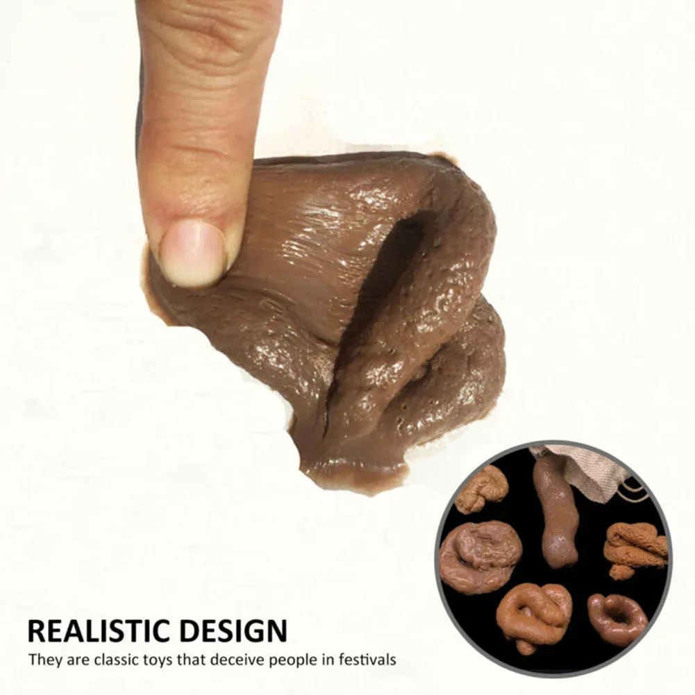 6 шт. реалистичные поддельные  – обзор и цена Fake Poop Gag Gift