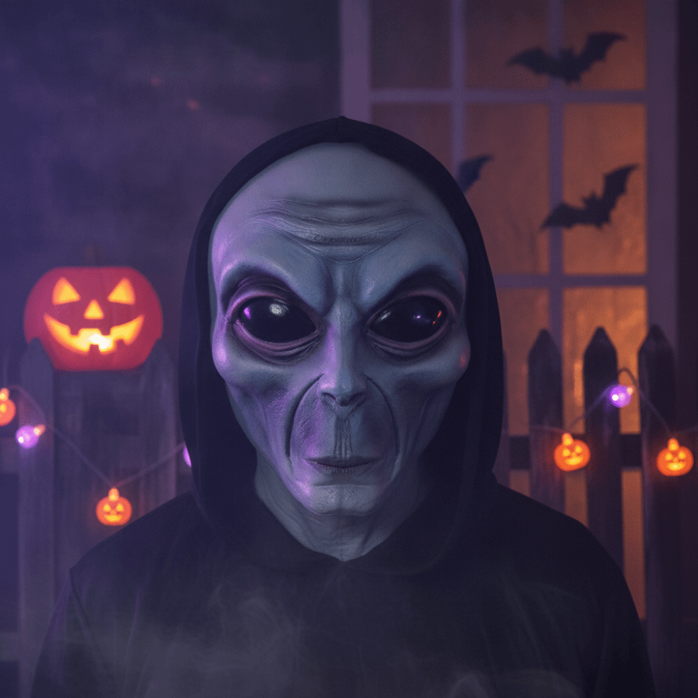 Маска инопланетянина из латекс – обзор и цена Latex Alien Mask Realistic