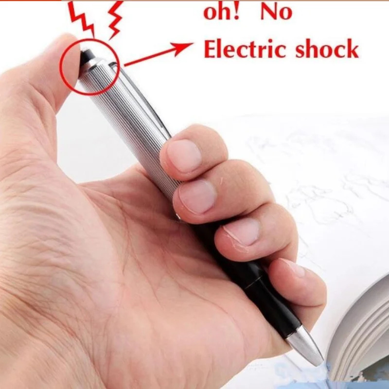 Креативная ручка-электрошокер: – обзор и цена Shock Pen Prank Toy