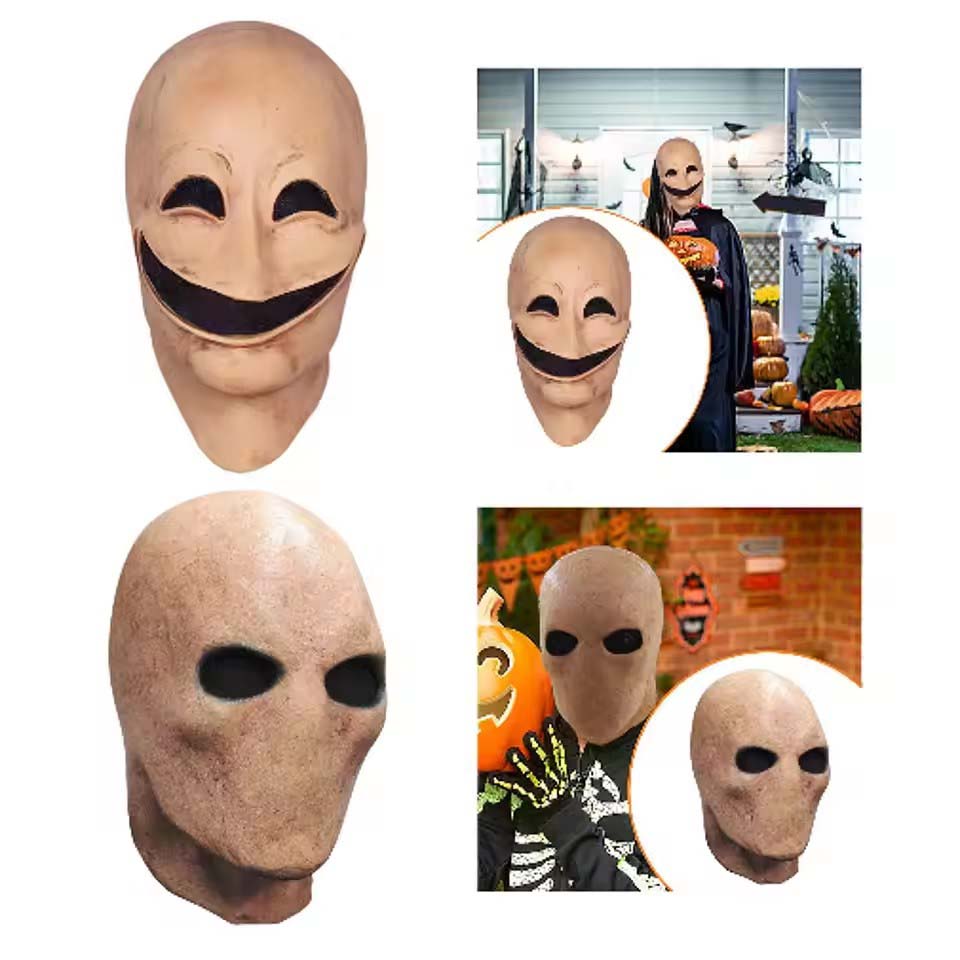 Маска Слендермена без лица и с – обзор и цена Latex Alien Mask Realistic
