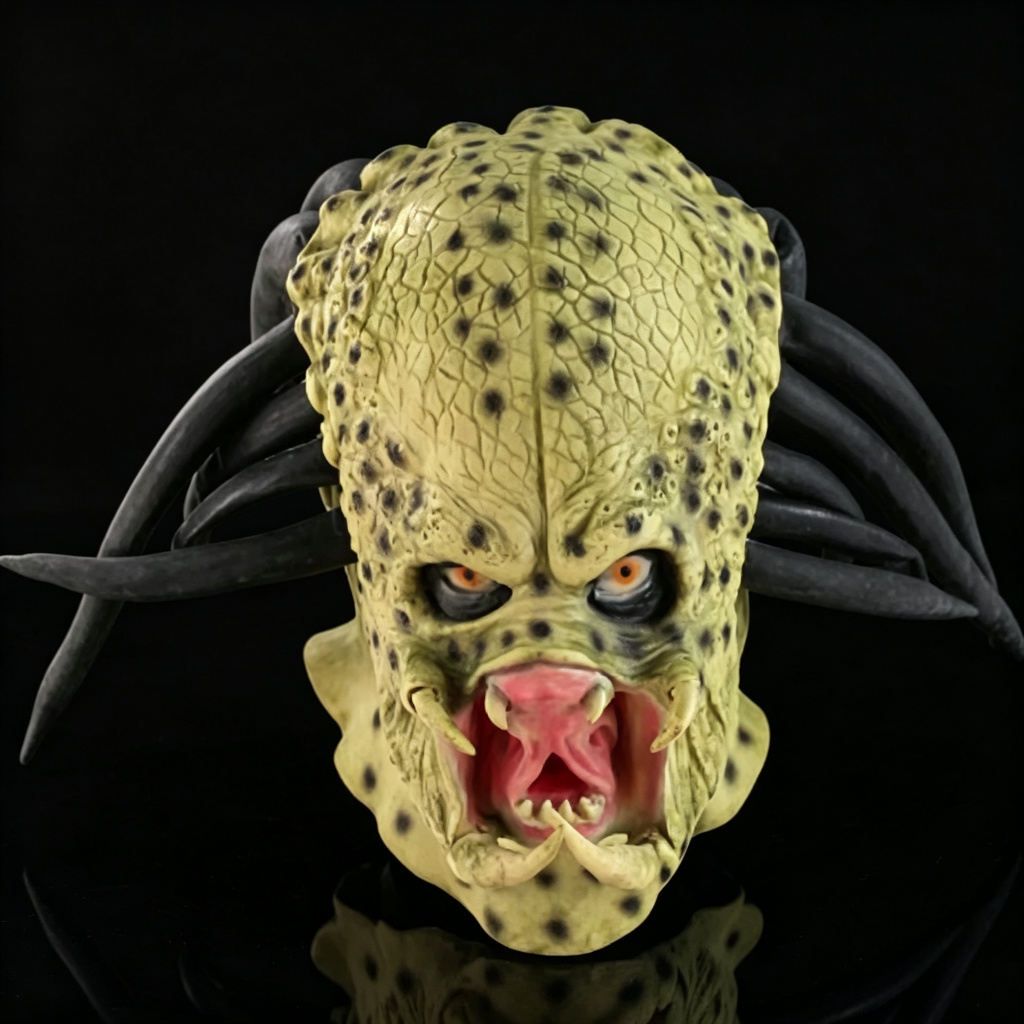 Реалистичная маска-шлем Predat – обзор и цена Latex Alien Mask Realistic