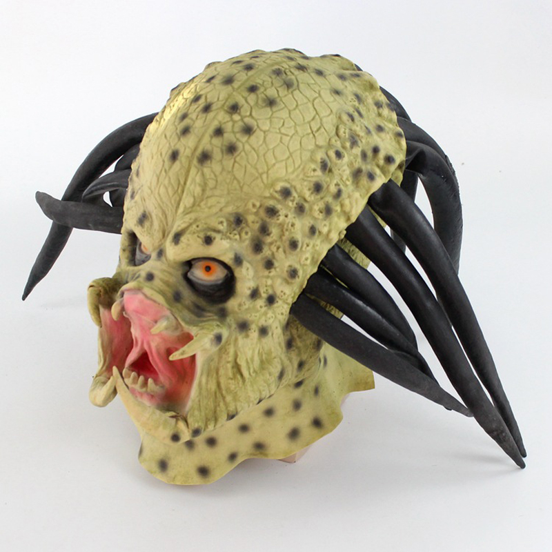Реалистичная маска-шлем Predat – обзор и цена Latex Alien Mask Realistic