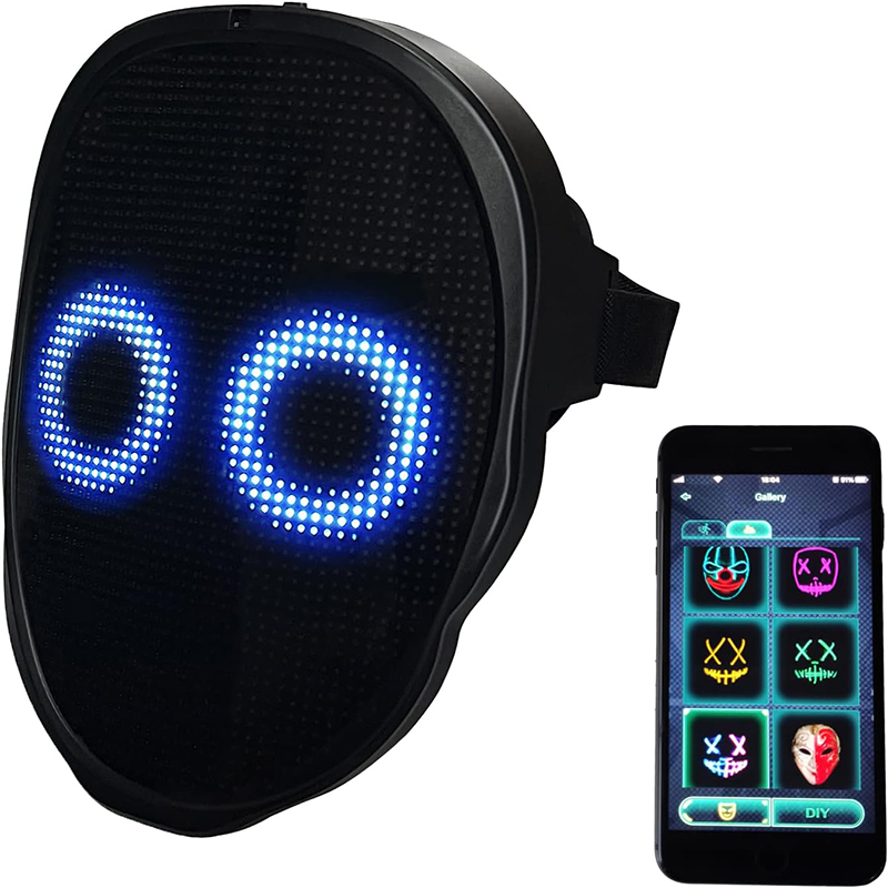 Маска со светодиодной подсветк – обзор и цена Led Purge Mask Halloween