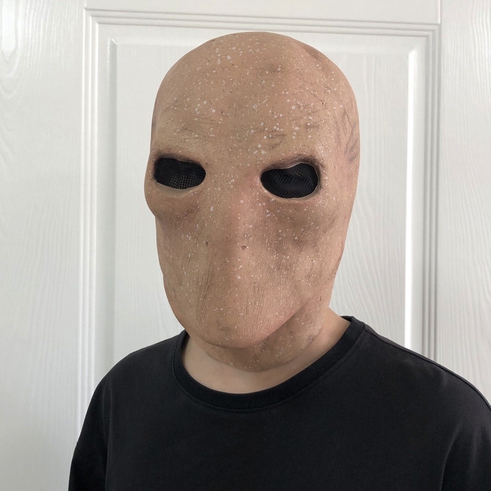 Маска Безликого человека/Сленд – обзор и цена Latex Alien Mask Realistic