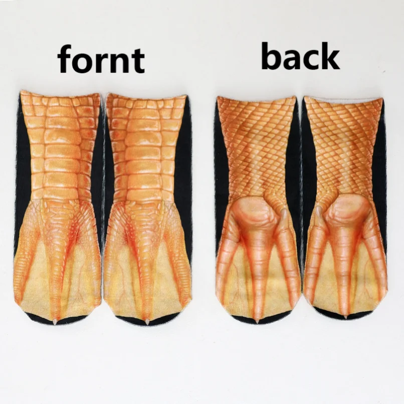 Милые носки с 3d принтом, заба – обзор и цена Funny Chicken Leg Socks