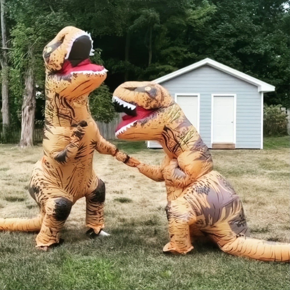 Надувной костюм динозавра для  – обзор и цена Inflatable Dinosaur Costume Adult