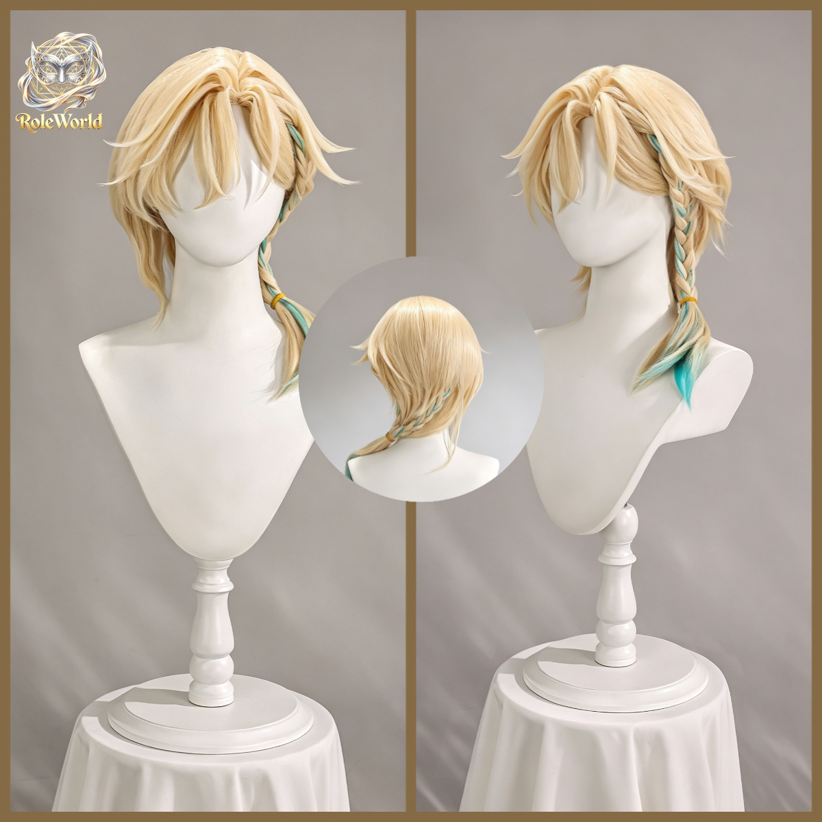 Парик для косплея Honkai Star  – обзор и цена Anime Cosplay Wig Heat Resistant