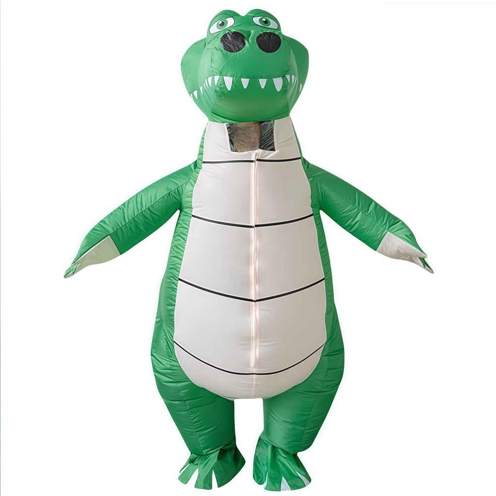 Надувной костюм крокодила-дино – обзор и цена Inflatable Dinosaur Costume Adult