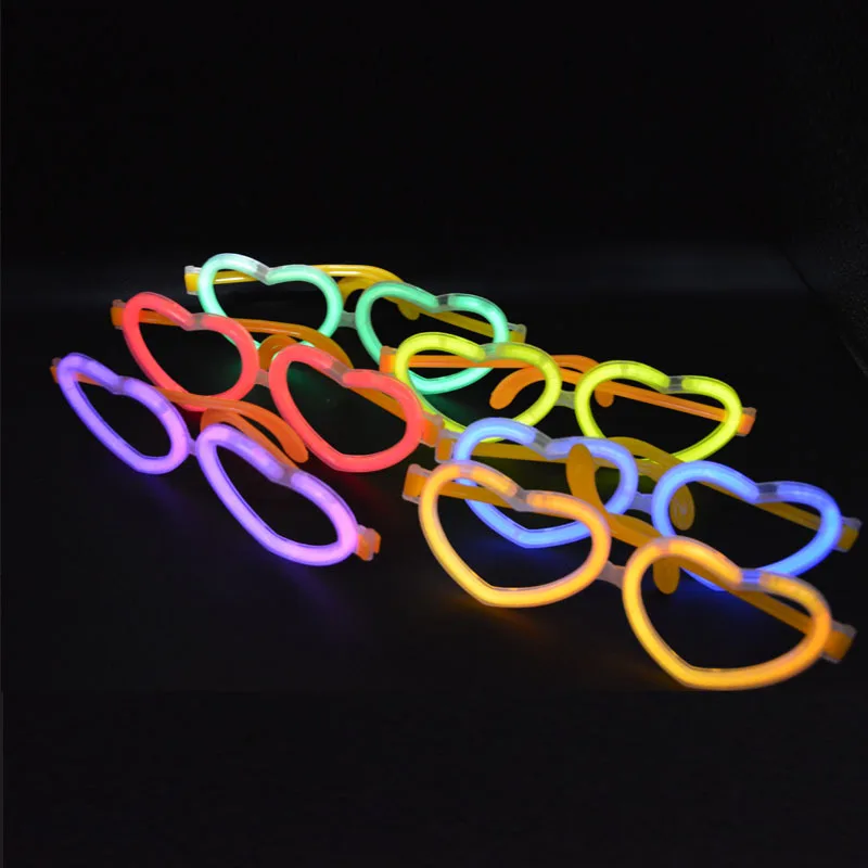 20 комплектов праздничных свет – обзор и цена Glow In The Dark Party Glasses
