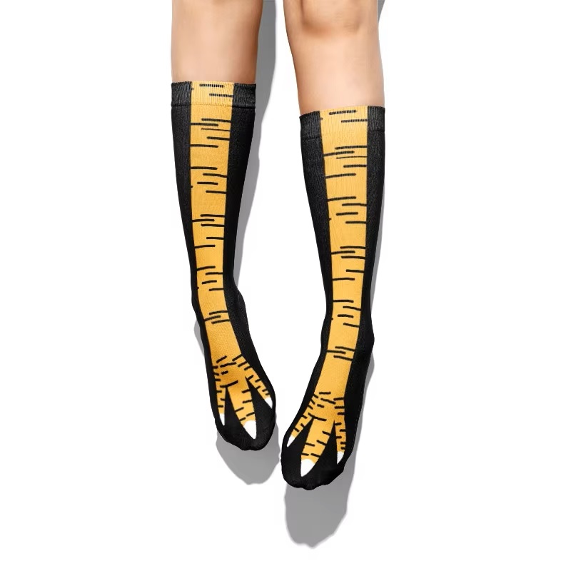 3D забавные креативные женские – обзор и цена Funny Chicken Leg Socks