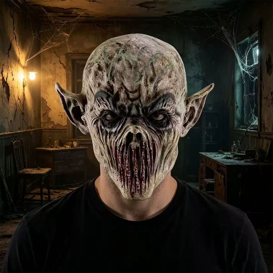 Хэллоуинская маска страшного м – обзор и цена Latex Alien Mask Realistic