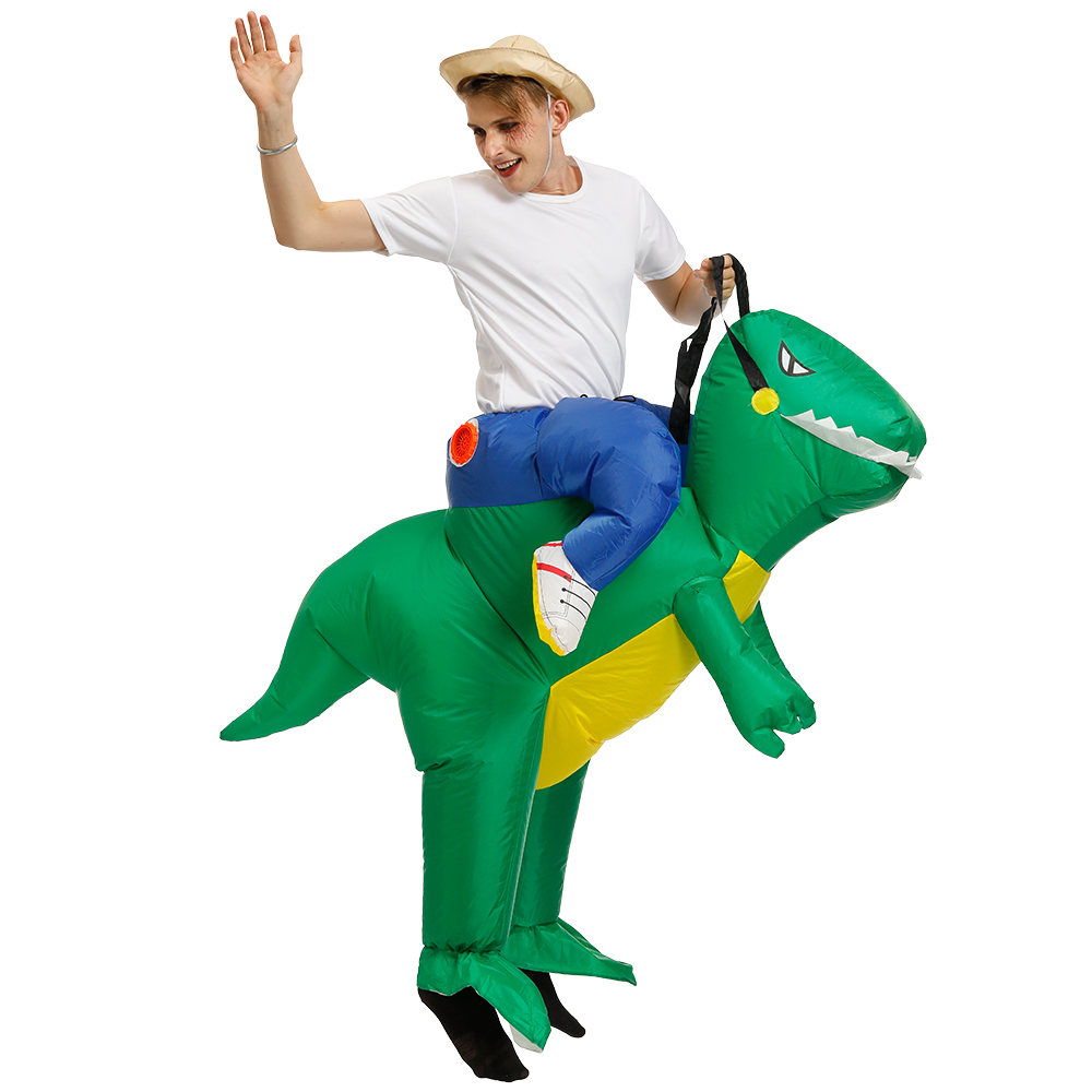 Надувной костюм динозавра на Х – обзор и цена Inflatable Dinosaur Costume Adult