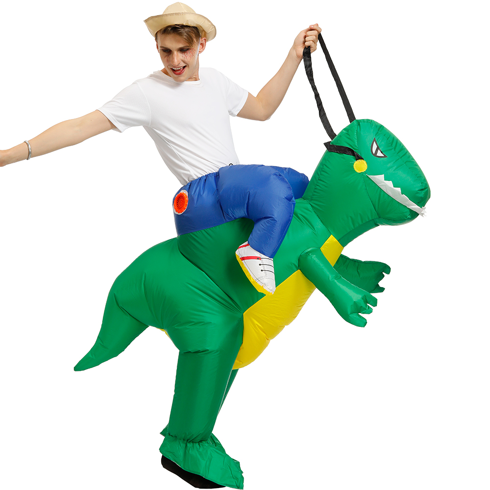 Надувной костюм динозавра на Х – обзор и цена Inflatable Dinosaur Costume Adult