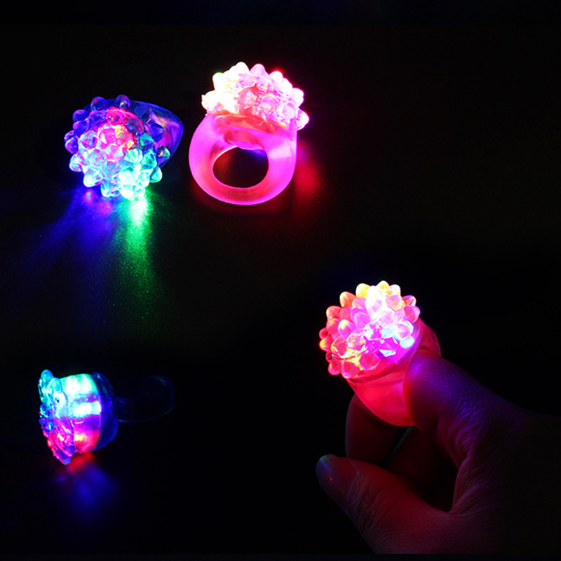 20/30/50 шт. светящиеся кольца – обзор и цена Glow In The Dark Party Glasses
