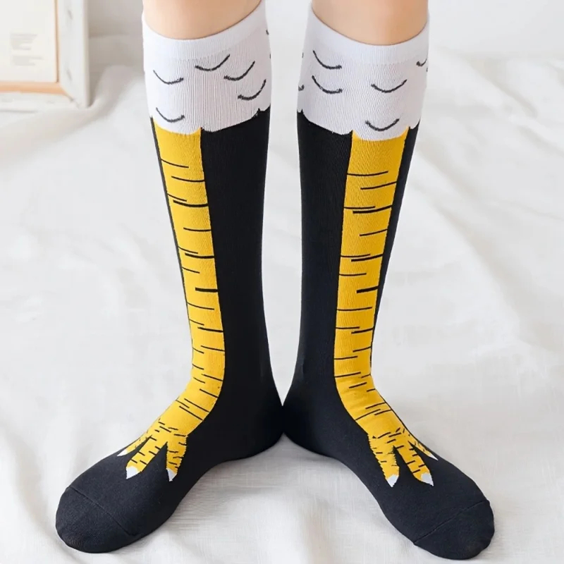 1/2 пары женских длинных носко – обзор и цена Funny Chicken Leg Socks