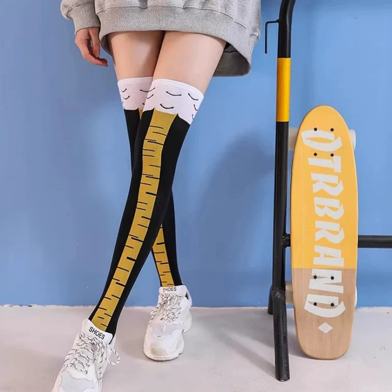 1/2 пары женских длинных носко – обзор и цена Funny Chicken Leg Socks