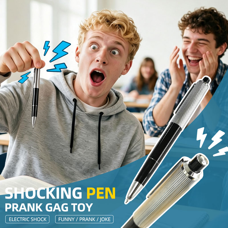 Электрошоковая ручка-шутка, бе – обзор и цена Shock Pen Prank Toy