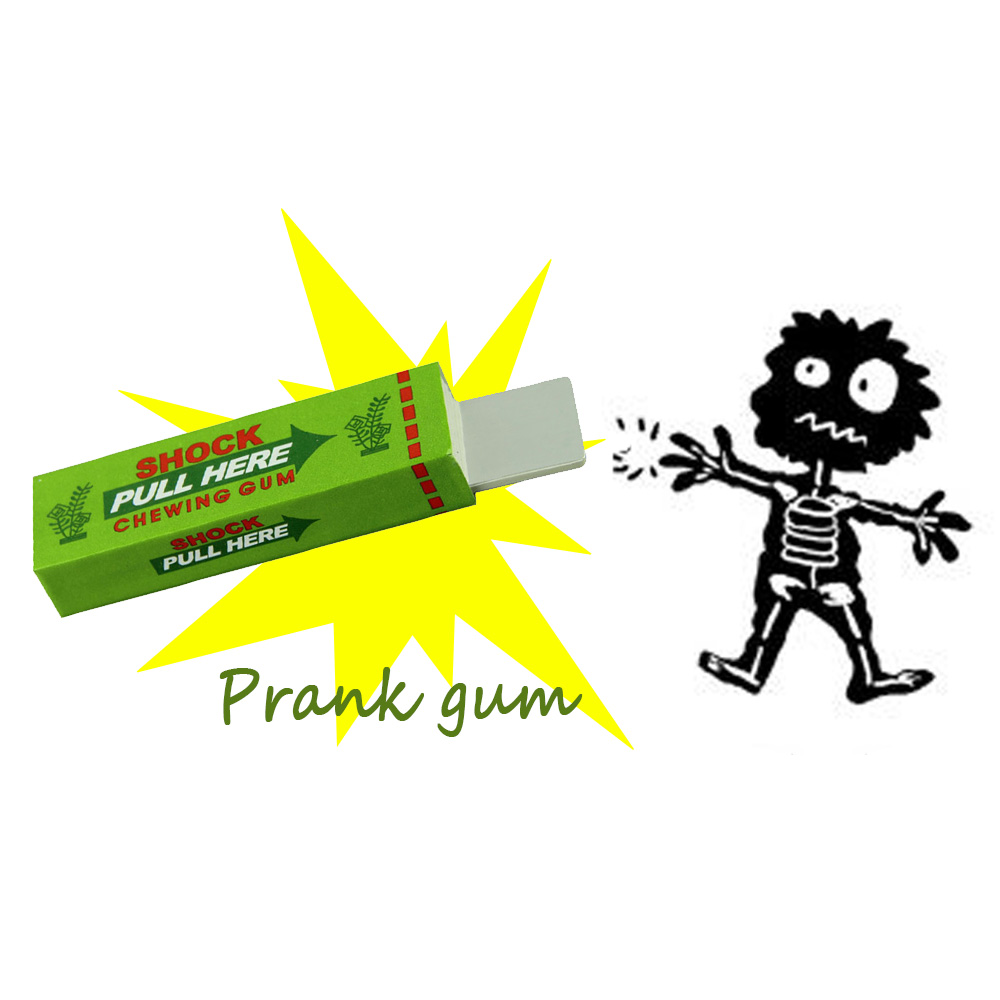 Жевательная резинка с электрош – обзор и цена Shock Pen Prank Toy