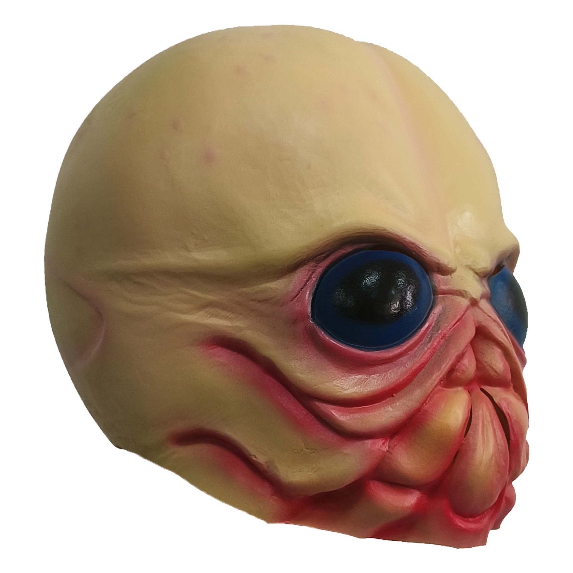 Маска пришельца, страшные реал – обзор и цена Latex Alien Mask Realistic