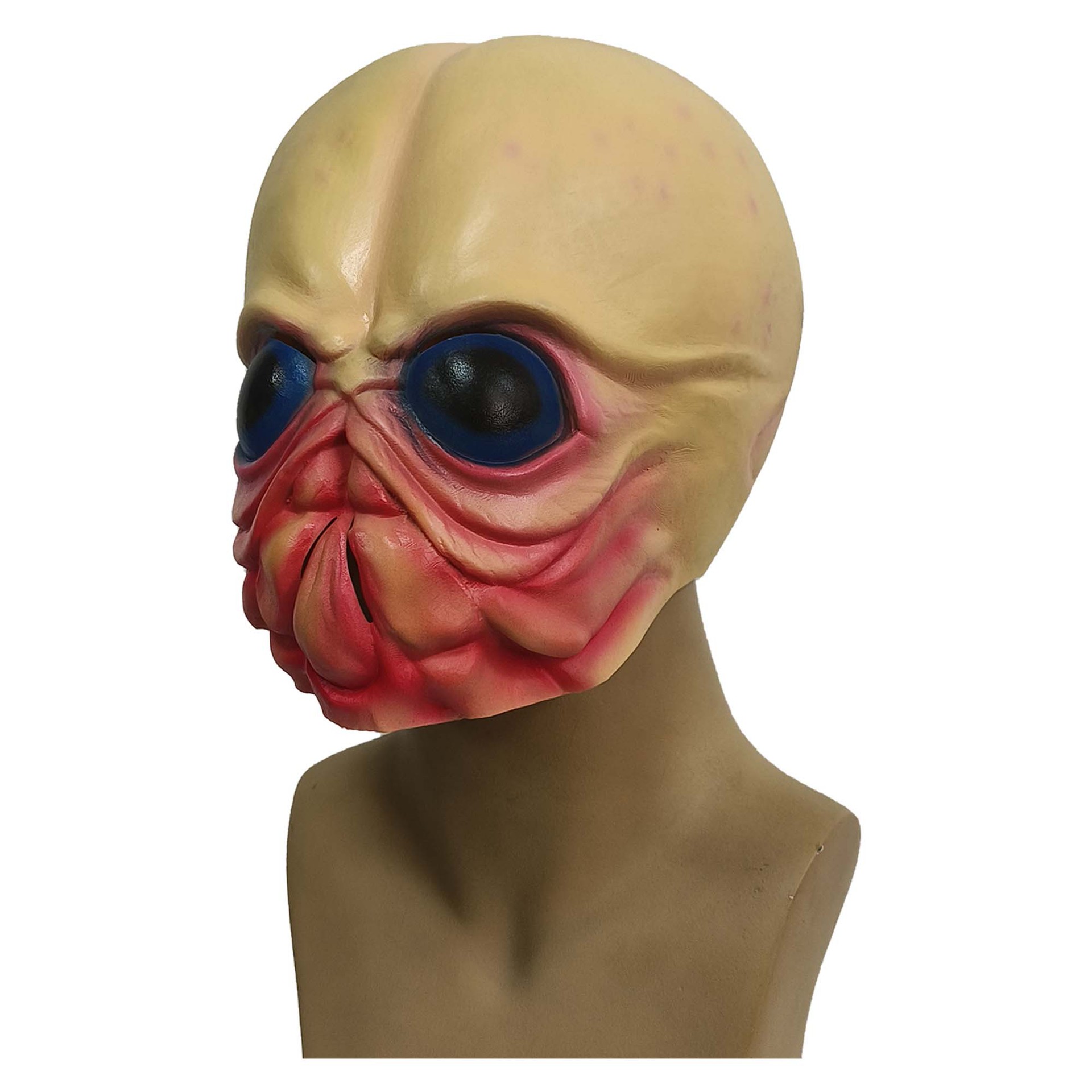 Маска пришельца, страшные реал – обзор и цена Latex Alien Mask Realistic