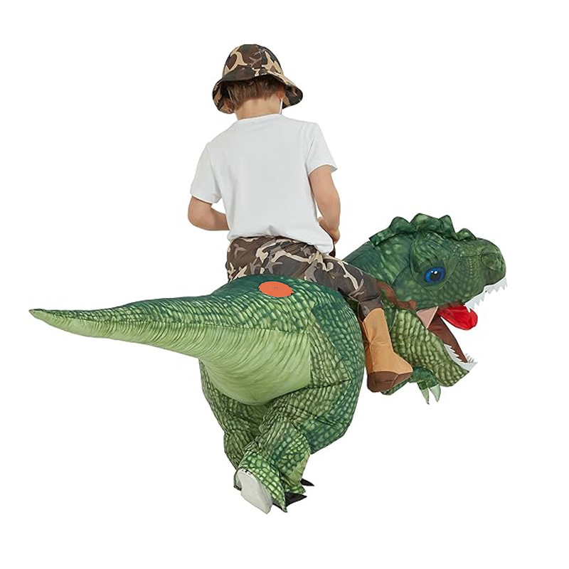 Новинка! Хит продаж! Надувной  – обзор и цена Inflatable Dinosaur Costume Adult