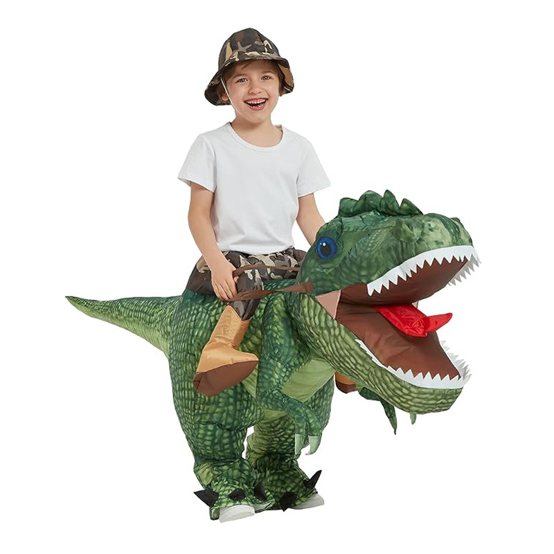 Новинка! Хит продаж! Надувной  – обзор и цена Inflatable Dinosaur Costume Adult