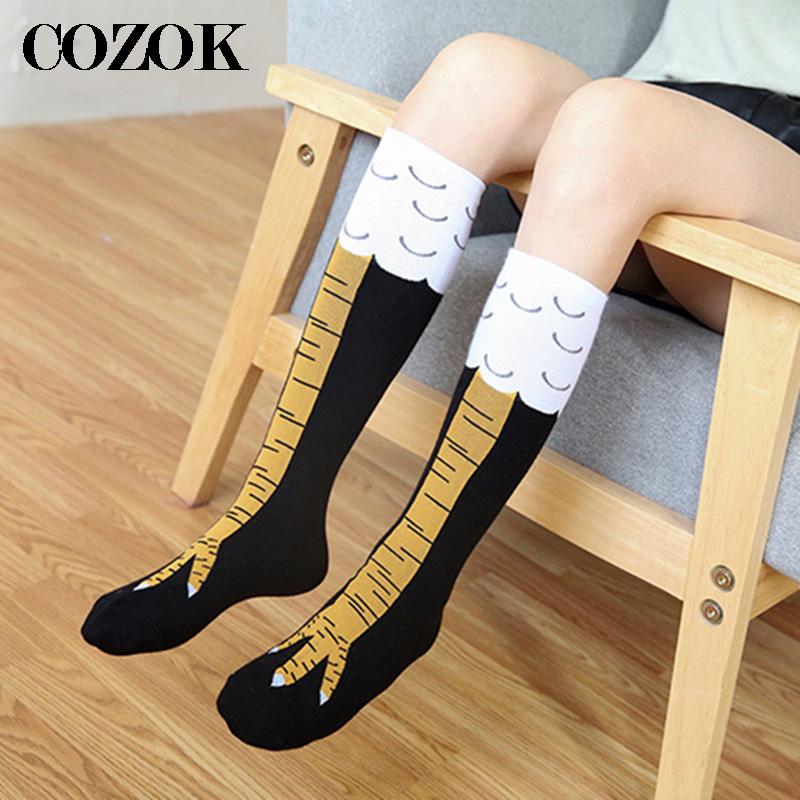 Высококачественные женские сум – обзор и цена Funny Chicken Leg Socks